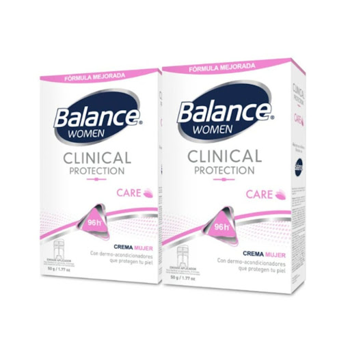 Desodorante Balance Crema Clinical Care Mujer 2 x 50 gr