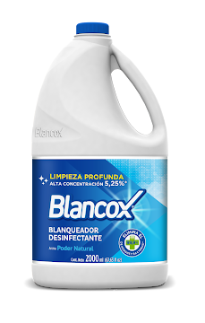 Blanqueador Desinfectante Blancox Aroma Natural x 2000Ml   