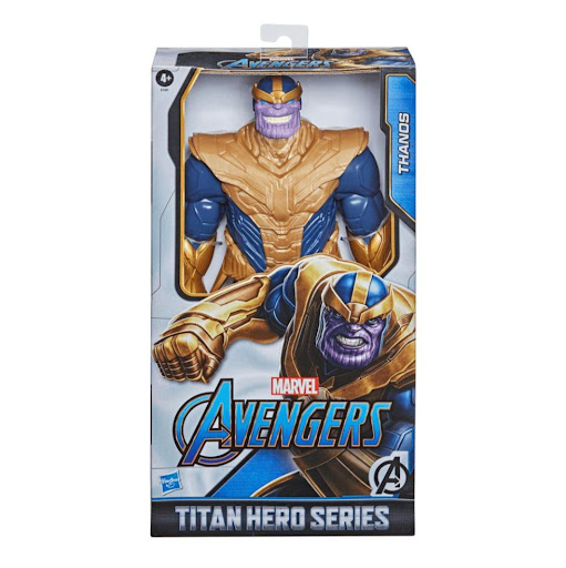 Figura De Acción Avengers Thanos Marvel  x 1 Pertenece a la línea Titan Hero Series. Inspirada en el diseño clásico del personaje, esta figura incluye puntos de articulación para recrear escenas épicas del Universo Marvel. Compatible con el lanz