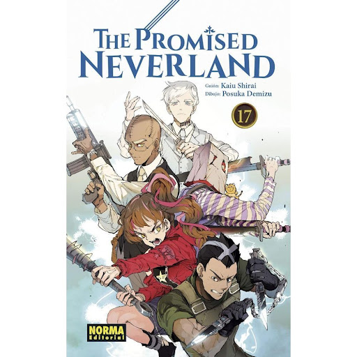 The Promised Neverland No. 17 Editorial Norma Libro x 1.0 THE PROMISED NEVERLAND 17   Autores:Kaiu Shirai  Colecciones:CÓMIC MANGA  Editoriales:NORMA Editorial  Series:THE PROMISED NEVERLAND   ¡EMPIEZA LA BATALLA DECISIVA EN LA CAPITAL IMPERIAL!  Norman ha e