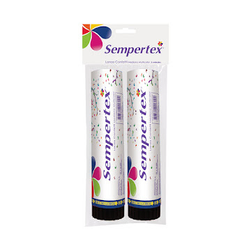 Lanza Confetti Sempertex Mediano Multicolor x 2 und  