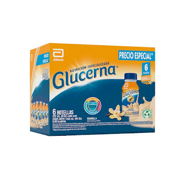 Glucerna Vainilla Líquido x 237 ml Caja x 6 und  