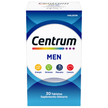 Centrum Men,&nbsp;Multivitamínico hombres entre 18 y 49 años&nbsp;X 30 tabs​  