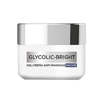Crema Gel Noche Loreal Paris Antimanchas Ácido Glicólico Frasco x 50 ml  