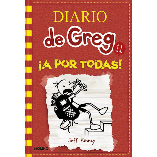 Diario De Greg 11. Doble O Nada. Jeff Kinney Molino Libro x 1.0 DIARIO DE GREG 11. DOBLE O NADA   La presión le puede a Greg Heffley. Su madre cree que los videojuegos disminuyen su capacidad intelectual y quiere que se olvide de la consola para explorar su «lado 