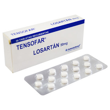 Tensofar Losartán 50 mg Novamed Caja x 30 Tabletas  