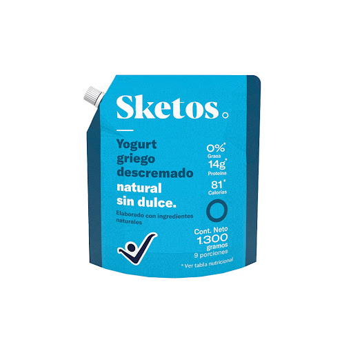 Yogurt Griego Sketos Doypack Bolsa x 1300 gr
