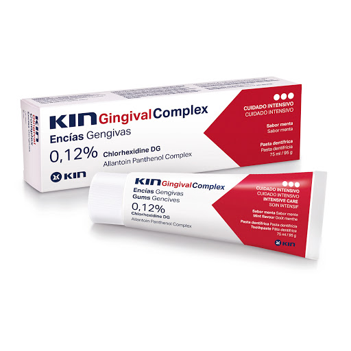 Pasta Dentifrica Gingival Complex 0.12% Chlorhexidine Dg Kin x 75 ml