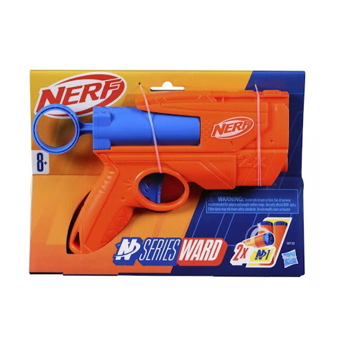 Lanzador Nerf N Series Ward Nerf  x 1 Es un juguete compacto y eficiente diseñado para batallas emocionantes. Este lanzador utiliza dardos de espuma N1 de la línea Nerf N Series, ofreciendo precisión, velocidad y rendimiento. Su diseño li
