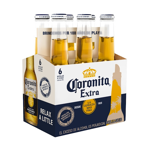 Cerveza Coronita Nacional 210 ml x 6 und