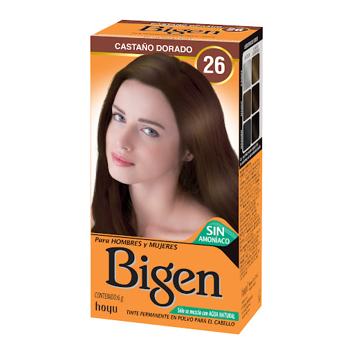 Tinte Bigen Castaño Dorado #26 x 6 gr