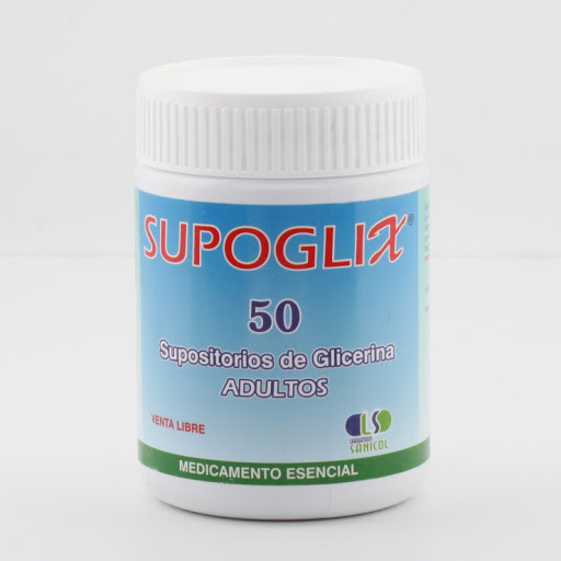 Solo Online Supoglix Supositorio Ad   Frasco X 50 Und 