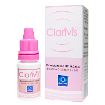 Clarivis Oximetazolina HCI 0.025% Ophtha Frasco x 5 ml  