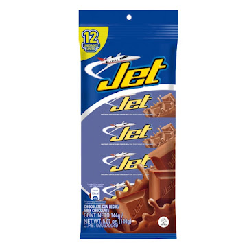 Chocolatina Jet Con Leche x 12 und  