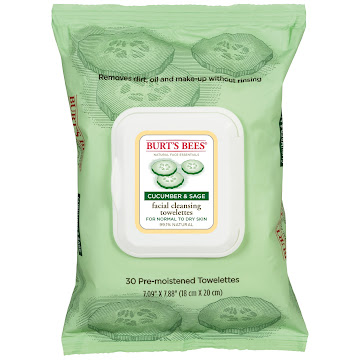 Toallas Limpiadoras Faciales Burt Bees Pepino x 30 und  