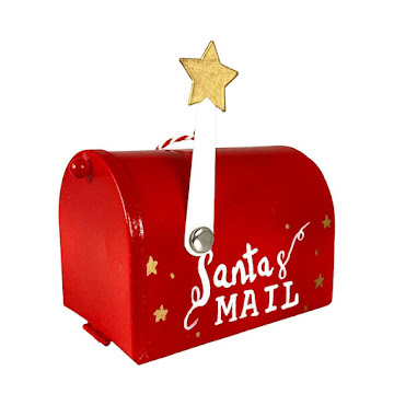 Buzón De Santa Colgante   Para Árbol Navideño 9 x 5.5 x 6 cm 