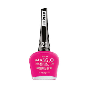 Esmalte Masglo Gel   Evolution Campeona x 13.5 ml  