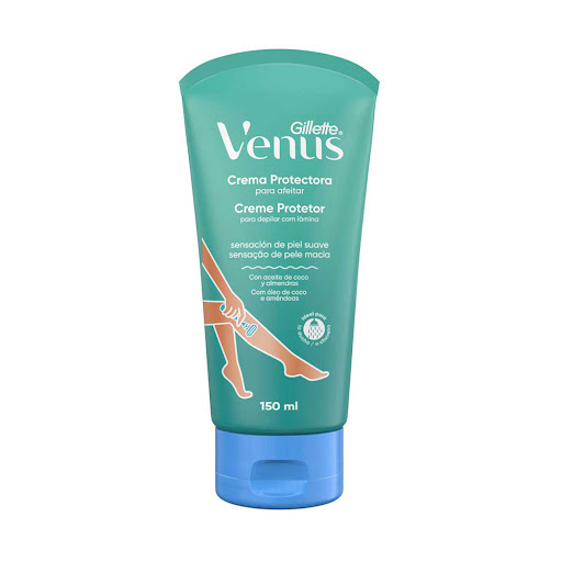 Crema De Afeitar Venus Aceite De Almendra Tubo x 150 ml