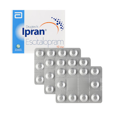 Ipran Escitalopram 10 mg Abbott Caja x 30 Tabletas  