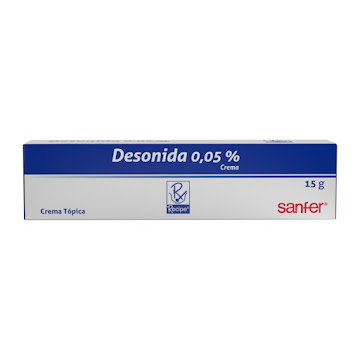 Desonida 0,05% Sanfer Crema Tubo x 15 gr  