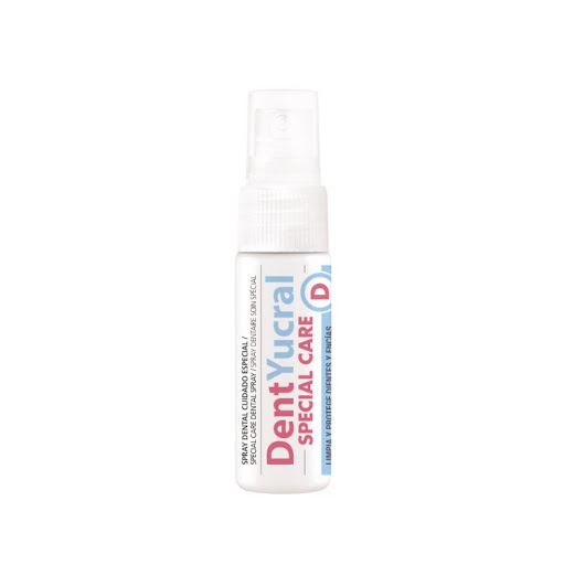 DentYucral Special Care Spray 15ml DentYucral Special Care Spray x 15ml Cuidado fuera de casa y cuidado postoperatorio

El DentYucral Special Care Spray es la solución ideal para quienes estan fuera de casa, proporcionando limpieza, hidratación inmediata y frescura durade
