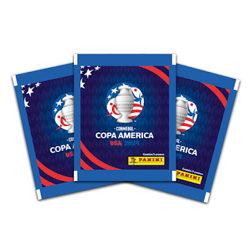 Sobre Láminas Álbum Panini Copa América 2024 x 5 und  