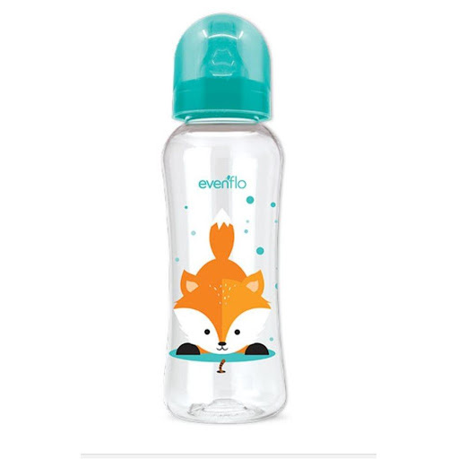 Biberon 8 Onzas Tritan Forest Turquesa - Evenflo EVENFLO Frasco x 1 UNIDAD Biberón Forest 240ml/8oz
Hecho con materiales 100% seguros para la salud del bebé.
Edad: De 3 a 6 meses