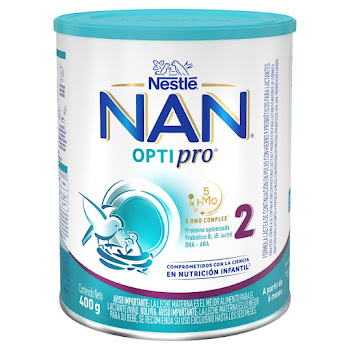 Fórmula Infantil NAN Optipro Etapa 2 Lata x 400 gr  