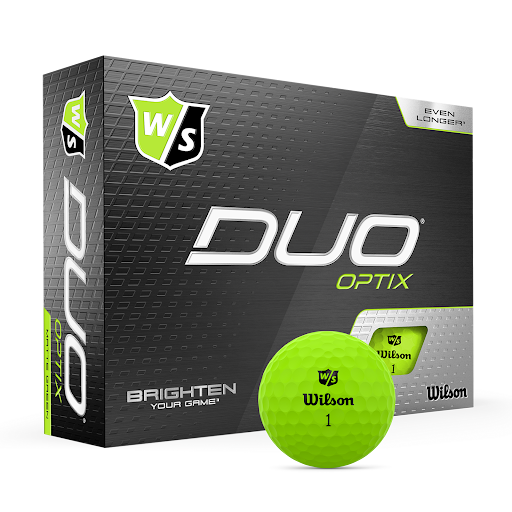 Caja de 12 Pelotas de Golf Wilson Duo Optix Wilson Caja x 12 