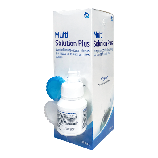 MULTI SOLUCIÓN VISION PLUS PREPACK DIARIO DE PROTEÍNAS X360ML         
