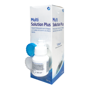 MULTI SOLUCIÓN VISION PLUS PREPACK DIARIO DE PROTEÍNAS X360ML           