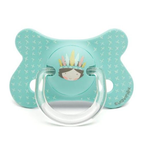 Suavinex Chupo Dino 2-4 meses Indio Azul Suavinex Caja x 1 