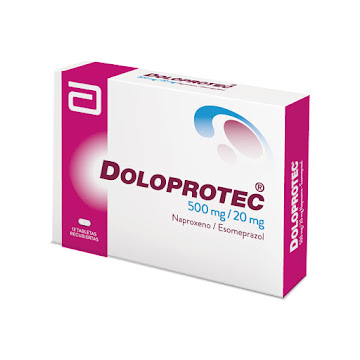 Doloprotec 500/20mg   Tab. Caja X12tab. Lafrancol Naproxeno Esomeprazol  