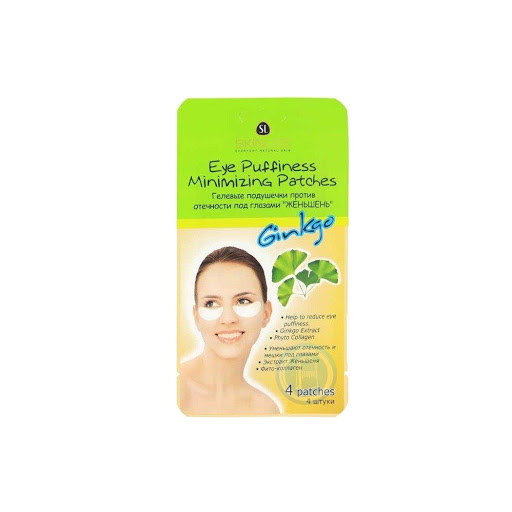 Bolsa De Pads Skinlite Con Extracto De Ginkgo Y Colágeno Contra Hinchazón x 4 und