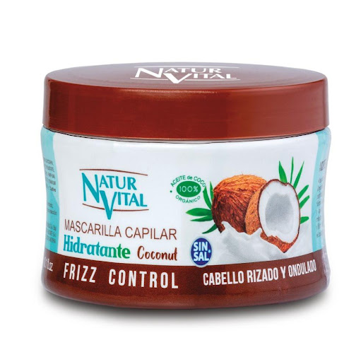 Mascarilla Naturvital Hidratante Coconut Naturvital NATURVITAL  Frasco x 1 Und undefined