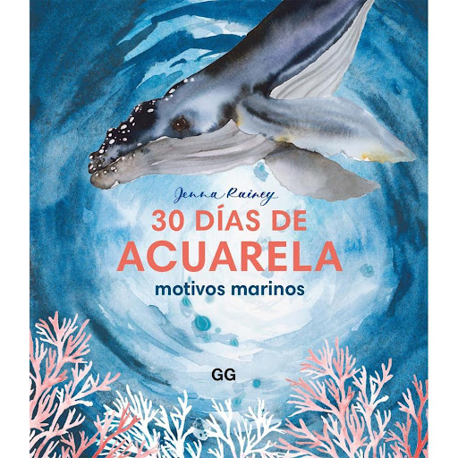 30 Días De Acuarela. Motivos Marinos Gustavo Gili Libro x 1.0 30 DIAS DE ACUARELA. MOTIVOS MARINOS (24)   Tras el éxito de 30 días de acuarela, Jenna Rainey vuelve a adentrarnos en el asombroso mundo de la acuarela a través de sencillos proyectos explicados paso