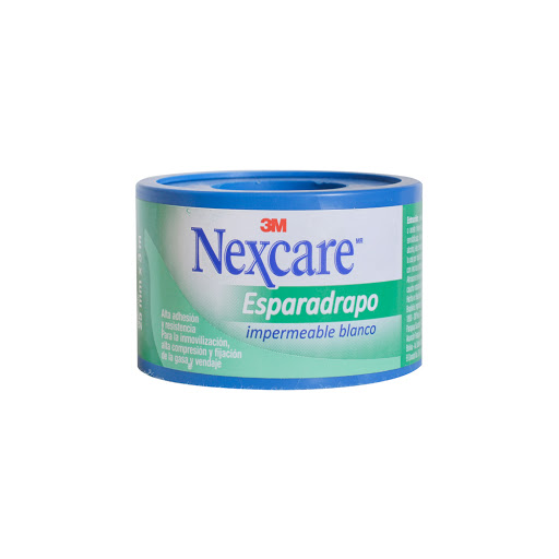 Esparadrapo Impermeable 3M Nexcare 25x3 Carrete x 1 und