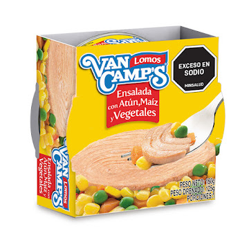 Atún Van Camps Maíz & Vegetales Sin Conservantes x 150 gr  