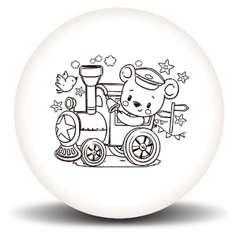 Juguete Pelota Pintable   Viniball Niño x 1 und 