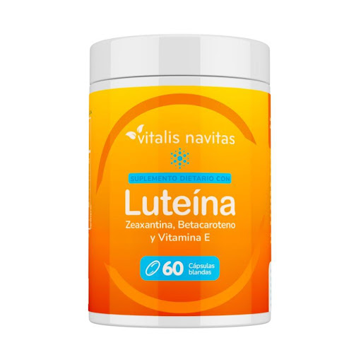 Luteína Frasco Vitalis Navitas 60 cápsulas blandas x 1 undefined