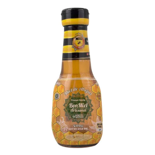 Miel De Abejas Bon Miel Artesanal 100% Pura x 500 ml
