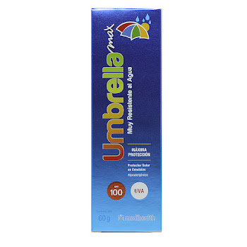 Protector Solar Umbrella Resistente al Agua SPF100+ x 60 gr  