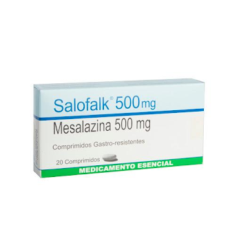 Salofalk 500mg Comprimidos Caja X20com. Biotoscana Mesalazina            