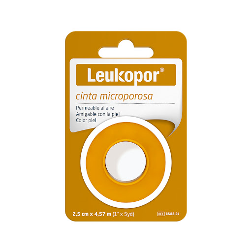 Micropore Leukopor Piel   2.5cm x 4.57mts x 1 und