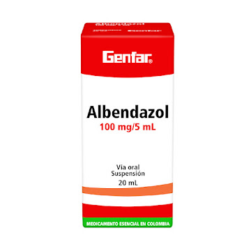 **Albendazol Genfar 100Mg Suspensión Frasco X20Ml.                        