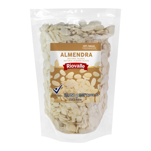 Frutos Secos Riovalle Almendra Natural Megamarket Bolsas Doypack x 1