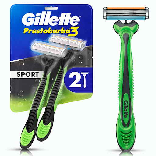 Cuchilla De Afeitar GILLETTE Prestobarba 3 Sport Empaque Blíster x 2 und