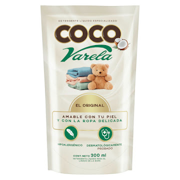 Jabón Coco Varela Detergente Líquido x 300 ml  