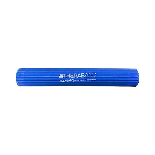 Ejercitador Theraband Flexbar Blue Import Theraband UN x 1 Dispositivo de entrenamiento portátil y ergonómico, con resistencia alta, ideal para fortalecer y rehabilitar manos, muñecas, antebrazos y hombros, así como para mejorar la destreza, el rango de movil