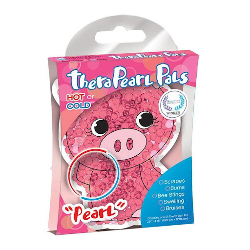 Paquete Frio/Calor Therapearl Pig Theraband  x 1 Paquete térmico reutilizable con diseño en forma de cerdito, ideal para aplicar terapia de frío o calor en casos de dolor común, golpes, hinchazón o hematomas. Gracias a su presentación amigable, es p